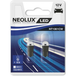 AUTO SPULDZE LED 12V W5W 6000K Bright White NEOLUX NT1061CW-02B